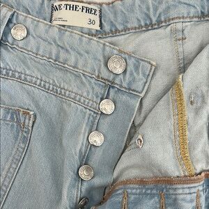 We The Free Light Blue Denim Jeans